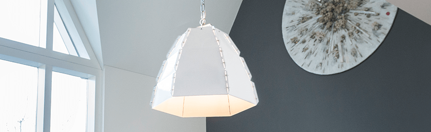 Witte hanglampen