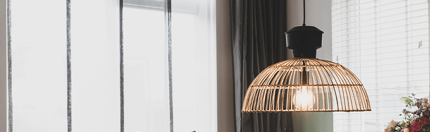 Houten lampen