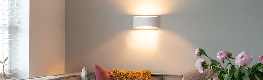 Witte wandlampen 