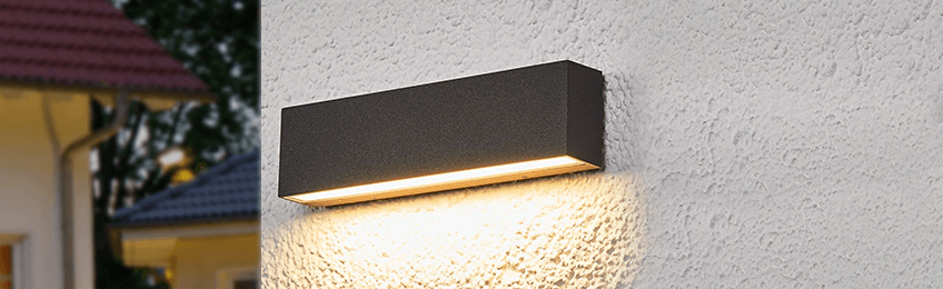 Donkergrijze / antraciete buitenlampen